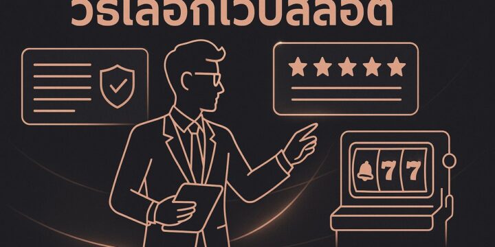 คู่มือมือใหม่ 7 วิธีเลือกเว็บสล็อต อย่างไรให้ปลอดภัย ได้เงินจริง ไม่โดนโกง